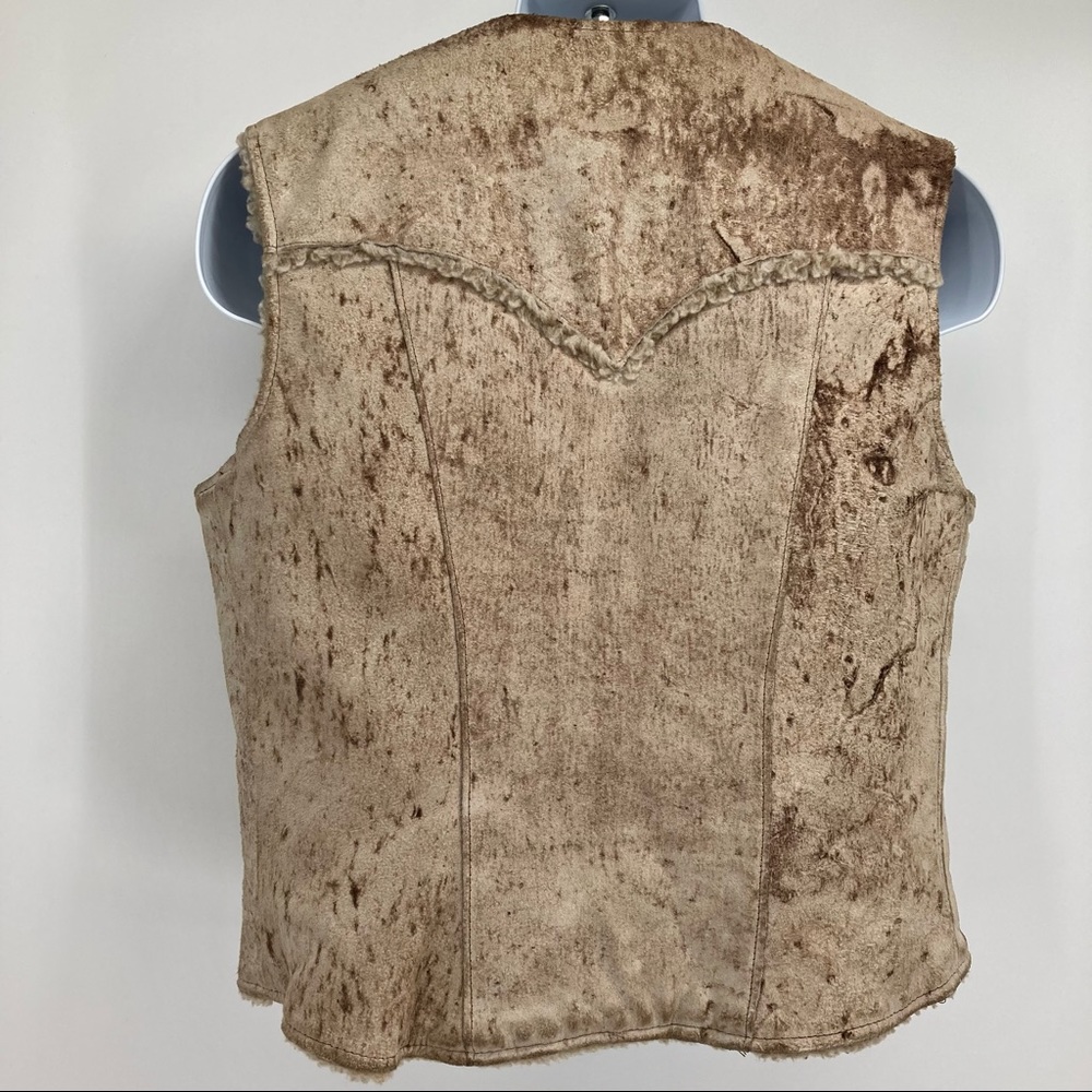 Pioneer Wear Anywhere Anytime Women’s Vintage Genuine Leather Vests - Picture 6 of 11